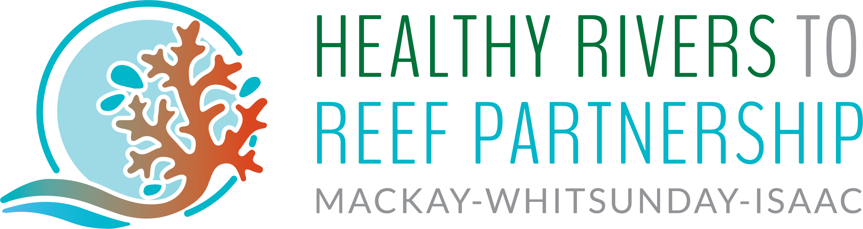 Healthy Rivers to Reef logo.