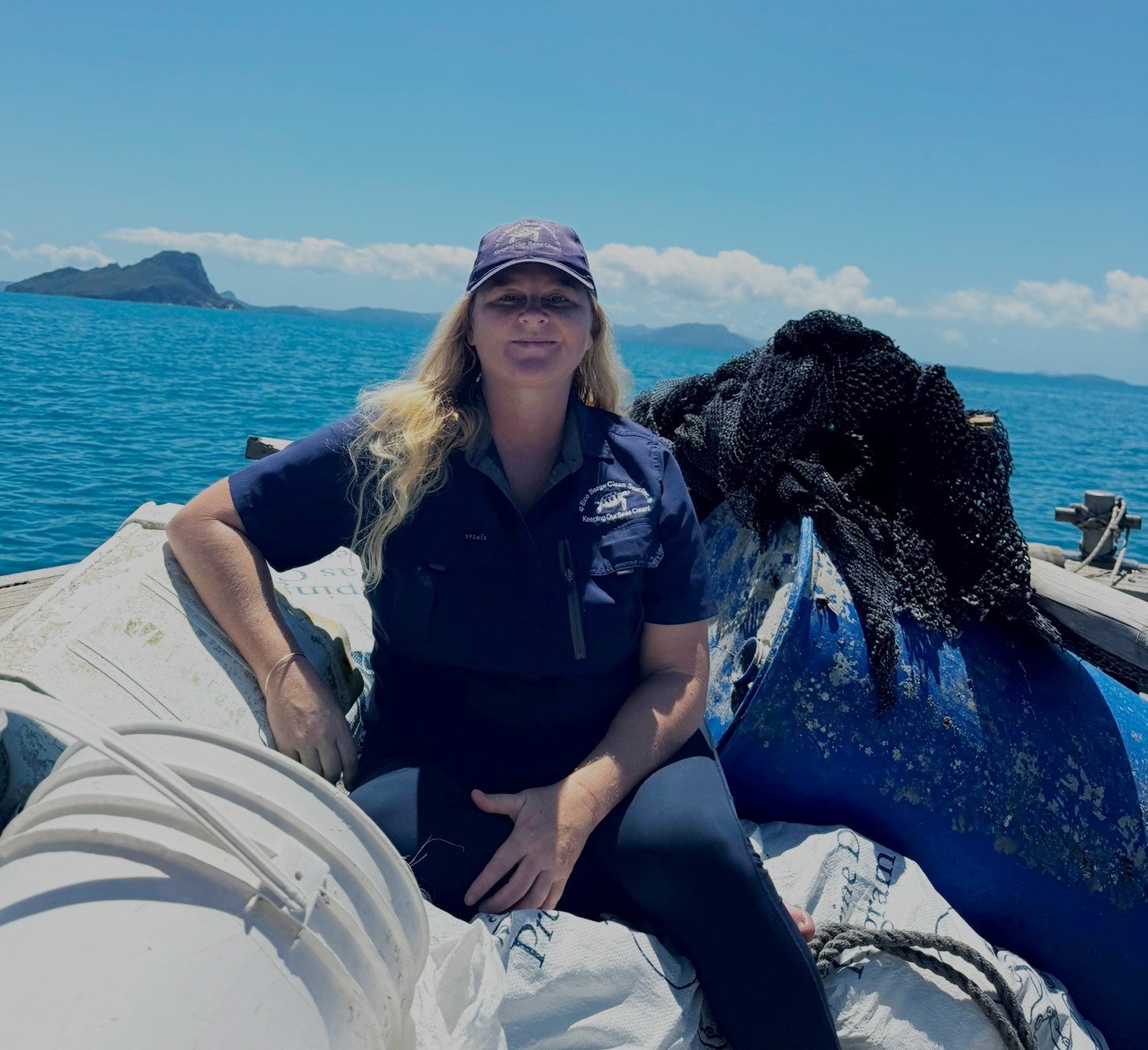 Libby Edge, Eco Barge, 2024.